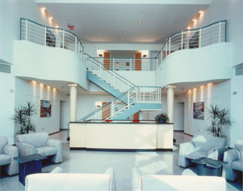 photo of reception area